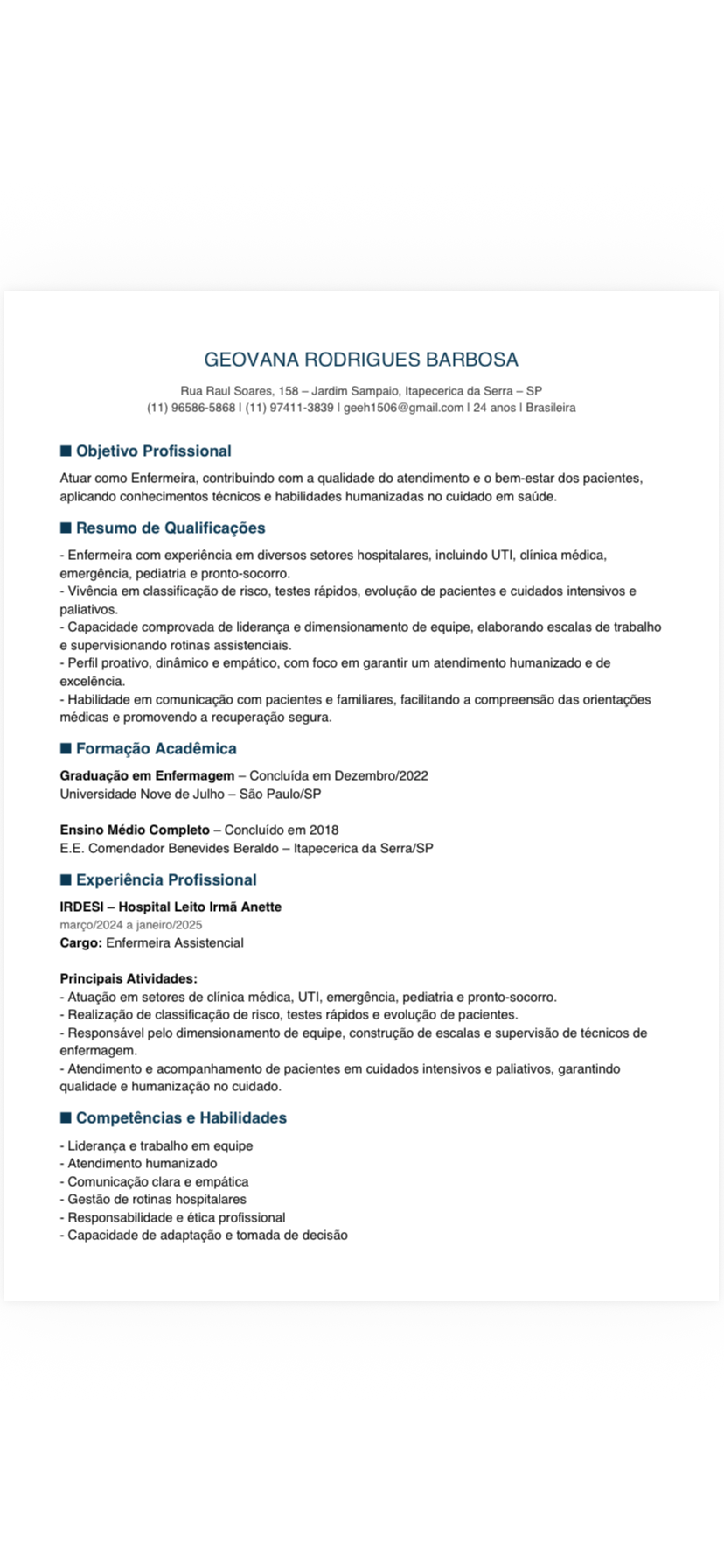 Geovana Rodrigues Barbosa 